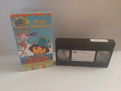Dora The Explorer Pirate Adventure VHS Video Tape - Image 1 of 4