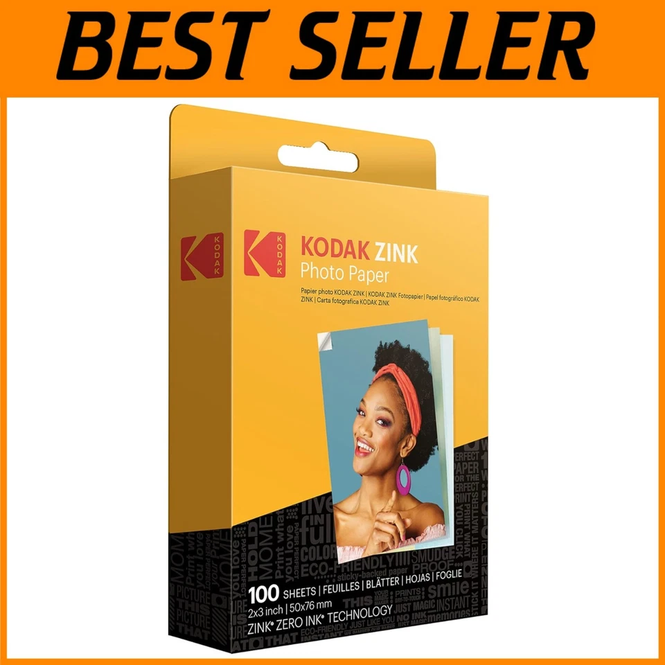 Water-Resistant Zink Paper for PRINTOMATIC, Smile Cameras - Image 1 of 4