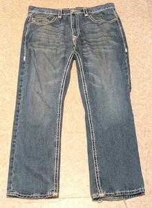 true religion bobby super t thick stitching jeans Men’s Size 42  - Picture 1 of 7