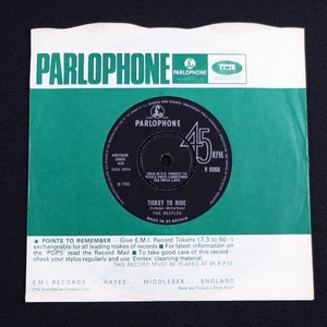 The Beatles Ticket To Ride 7" single - Picture 1 of 8