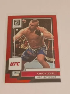 Chuck Liddell 2023 UFC Optic /199 Red Parallel Card #70 Light Heavyweight MMA  - Foto 1 di 3