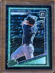 2025 Donruss Optic Colt Emerson Circles Rated Prospect #180 Mariners - Bild 1 von 2