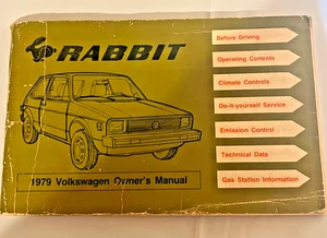 1982 Volkswagen VW Rabbit original Owner's Manual - Picture 1 of 2