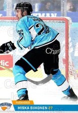 2018-19 Finnish Cardset #116 Miska Siikonen
