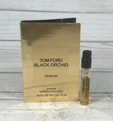 Tom Ford Black Orchid Parfum Carded Sample Travel Size Spray Fragrance .05oz - Image 1 of 4