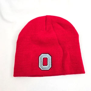 Ohio State Buckeyes Beanie Mütze Kappe Erwachsene Einheitsgröße rot Totenkopf Kappe NCAA offiziell - Bild 1 von 6