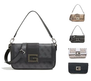 BRIGHTSIDE 4G Logo /Fabric Shoulder Bag With Crossbody Strap NWT TM758019