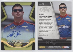 2016 Certified Certified Signatures Mirror Gold /25 Reed Sorenson #RE Auto
