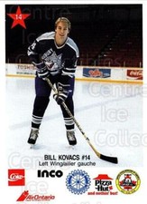 1990-91 Sudbury Wolves Police #14 Bill Kovacs