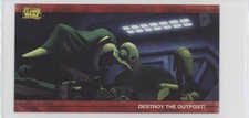 2009 Topps Star Wars: The Clone Wars Widevision Silver /500 Destroy Outpost! 0ad