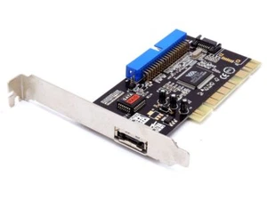 Delock B/N70156 Via Esata SATA Ultra Ata Combo Raid Controller PC Card FG-AS6421 - Picture 1 of 1