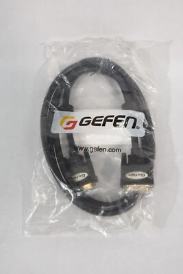 Gefen CAB-DVIC-DL-06MM 6' Dual Link DVI Cable (M-M) New in Package - Image 1 of 4