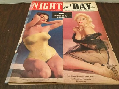 February 1957 Issue Of Night And Day Magazine Poor To Fair Condition - Image 1 of 3