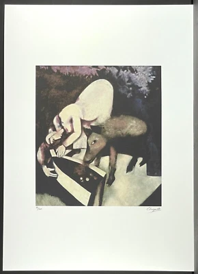 MARC CHAGALL * 50 x 70 cm * signed lithograph * limited # 99/300 - Bild 1 von 4