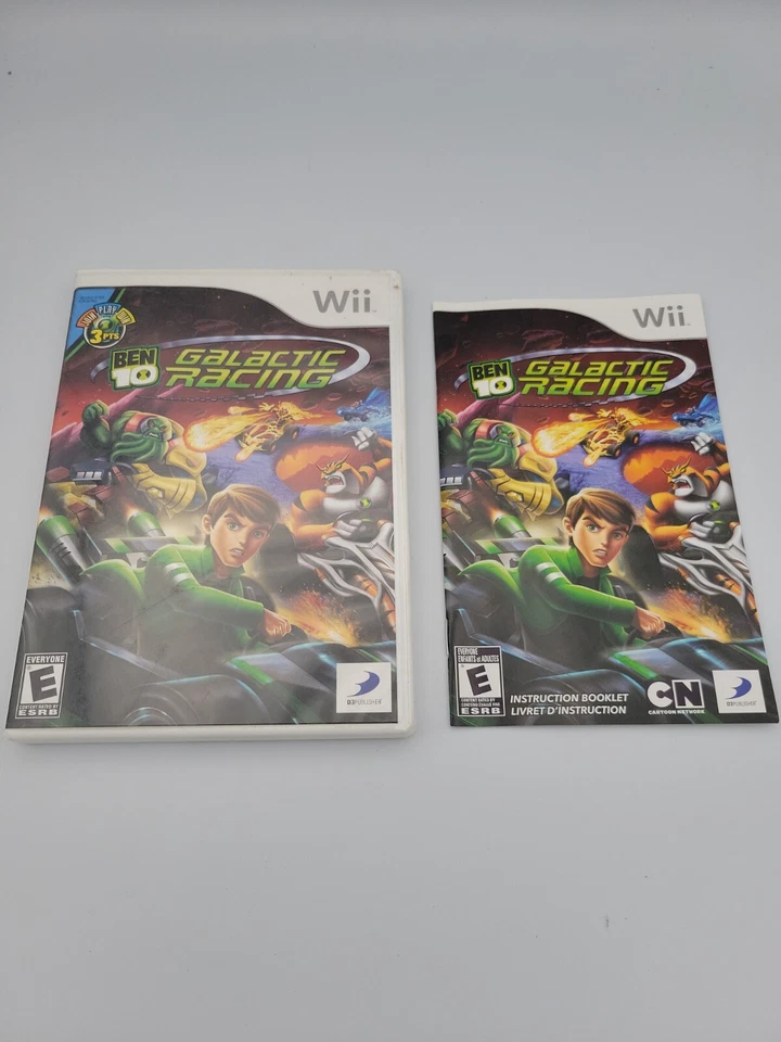 Ben 10: Galactic Racing (Nintendo Wii Game, 2011) w/ Manual - Image 1 of 1