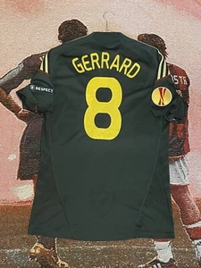Tercera camiseta del Liverpool 2009/10 Steven Gerrard auténtica (9/10) - Imagen 1 de 3