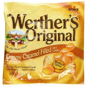 Werthers Original Creamy Caramel Filled Hard Candies 3 Pack Sweet Sweet Toffee - Picture 1 of 3