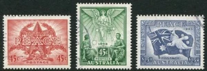 1995 Australia 50th Anniversary Of Peace In The Pacific Set Of 3 Used - Bild 1 von 1