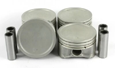 Fits 2006 Mitsubishi Lancer 2.0L SOHC L4 16V 4G94 - (4) PISTONS AND RING SET STD - Image 1 of 2