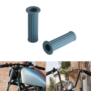Universal Blue Hand Grip Cover Protector For 25MM/28MM Handlebar Harley Softail - Picture 1 of 7