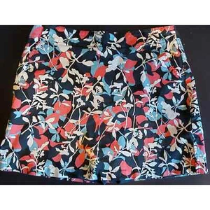 Damen Lady Hagen Skort Rock, Größe 8, blau, koralle & weiß - Bild 1 von 11