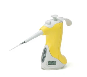 VistaLab 0.5-20µL Pipette, Ovation, (E8)Electronic Multichan, Yellow, #1160-0020 - Picture 1 of 1