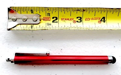 4" PREMIUM CLIP STYLUS PEN táctil PARA APPLE IPhone X 8 7 6 5 4s Samsung s7 note 8 Foto 1 de 4