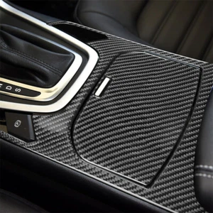 2pc Carbon Fiber Central Console Gear Shift Panel Trims Fits Ford Edge 2015-2019 - Bild 1 von 8