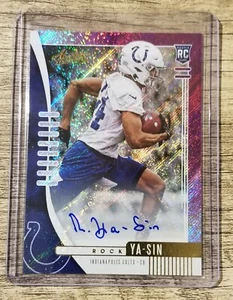 Absolute Football Rookie Rock Ya-Sin 2019 radiocontrol automático rosa 3/5 ¡Sp! COLTS - Imagen 1 de 4