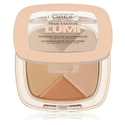 L'Oreal Paris True Match Lumi Powder Glow Illuminator, Golden - Image 1 of 4