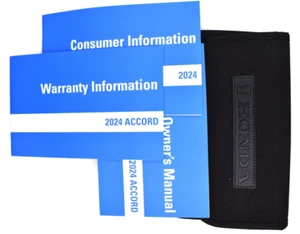 OEM 2024 Honda Accord Owner's Manual Book Owners Booklet w/ Case - Picture 1 of 1