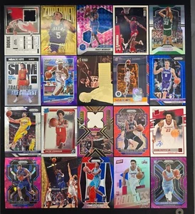 Lotto 20 carte NBA Basketball - HOF RC #d Parallel Auto Jersey Relic No Dups - NBA3 - Foto 1 di 4