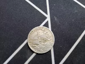 España 1925, 25 Centmos Plata KM# 740 - Imagen 1 de 2
