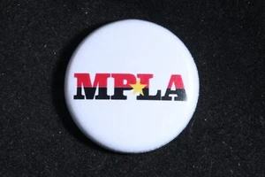 Angola MPLA Peoples Movement for Liberation Civil War 1" Button Badge Pin - Picture 1 of 1