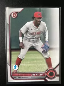 Bowman 2022 primera edición #BPPF114 Jay Allen Reds - Imagen 1 de 2