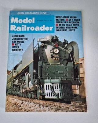 Model Railroader Magazine March 1976 - Image 1 of 2