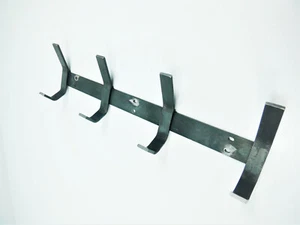 Abrigo gancho estante montado en pared estante toalla de metal gancho baño percha bata gancho - Imagen 1 de 23
