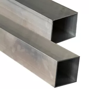 Vierkantrohre Alu Quadratrohr Rechteckrohr Pfosten Säule Zaun Tor Rohr Aluminium - Bild 1 von 10
