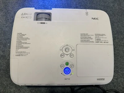 NEC NP-M271X HDMI USB 3LCD Projector 04390 Lamp Hours 13% life remain Lt:008-022 - Image 1 of 4