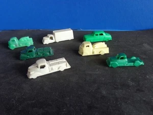 GRUPO DE VEHÍCULOS DE JUGUETE DE PLÁSTICO VINTAGE - CAMIONES Y COCHES - Imagen 1 de 6