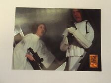 Merlin: Star Wars Trilogy "HAN TRIES TO STOP GARBAGE ROOM WALL" #22 Trading Card
