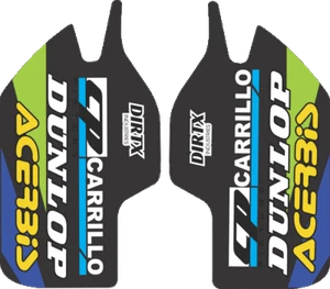 NUEVO DIRTX INDUSTRIES PEACE HORQUILLA PROTECTOR KXF450 (09-11) KXF 250 (09-12) CIERRE - Imagen 1 de 1