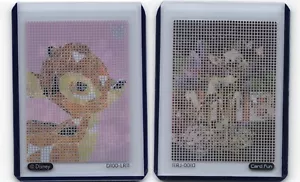 Tarjeta de doble cara Disney Joyful Lattice 2023 #D100-LR11 Bambi - Imagen 1 de 1