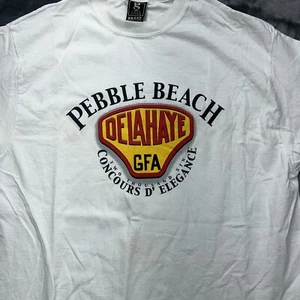 Camiseta Pebble Beach Grande Delahaye GFA 2006 Concours D' Elegance Blanca Golf - Imagen 1 de 6
