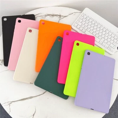 For Samsung Galaxy Tab A7 A8 S6 S7 S8 S9 Tablet Case Liquid Silicone Cover Skin - Image 1 of 4