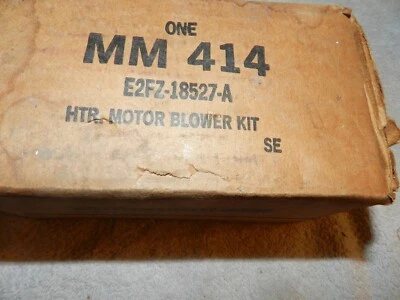 Nuevo de Lote Antiguo Original Motorcraft MM-414 Calentador Soplador Motor OEM Ford E2FZ-18527-A Foto 1 de 4