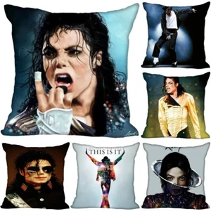 Funda de almohada Michael Jackson oficina funda cojín boda Navidad funda de almohada - Imagen 1 de 22