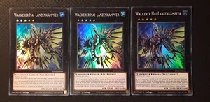 Yu-Gi-Oh! 3x Wackerer Hai-Lanzenkämpfer, ETCO-DE044, SR, 1. Auflage, NM-EX - Bild 1 von 8