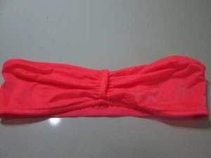 Victoria's Secret Size M Bra Pink Bandeau Wireless Unlined Strapless Lingerie - Picture 1 of 6