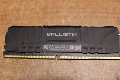 BALLISTIX 8GB (1X8GB) DDR4-2666MHz PC4-21300 1.2V BL8G26C16U4B.8FE - Image 1 of 2